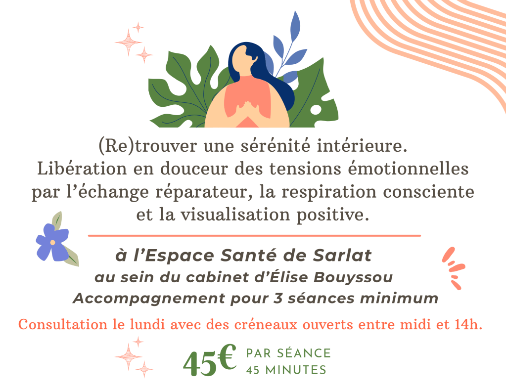 sophrologie pour femmes à Sarlat la Canéda, espace santé de Sarlat, Noémie Rosette-Pein